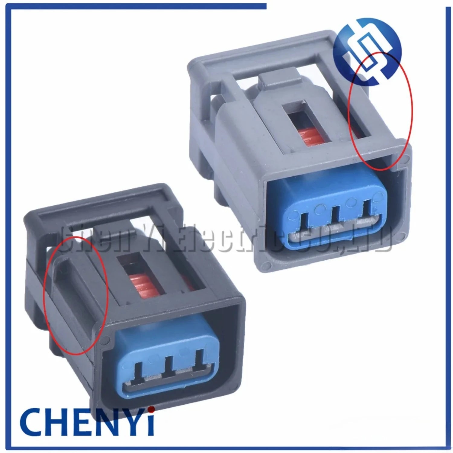 3 Pin Ignition Coil High Voltage Connector Plug For Ford Focus COIL Honda 1W7T-14A464-MA left and right groove