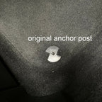 2Pcs Car Floor Mat Fasteners Holders Fitting Clips For Maserati For Ghibli For Ferrari Car Floor Mat Carpet Fixing Clips