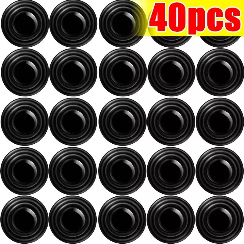 50/1PCS Car Door Shock Absorber Silicone Pads Universal Anti Shock Pad Car Door Protector Stickers Anti Collision Gasket Buffer