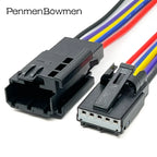 1 Set 5 Pin 2.54mm Car HUD Electrical Cable Connectors Female Male Wire Harness Plug For 31072-1070 31072-1010