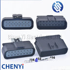 16 Pin 2.8mm series male or female Automotive waterproof connector housing plug harness connector 15326667 15326666