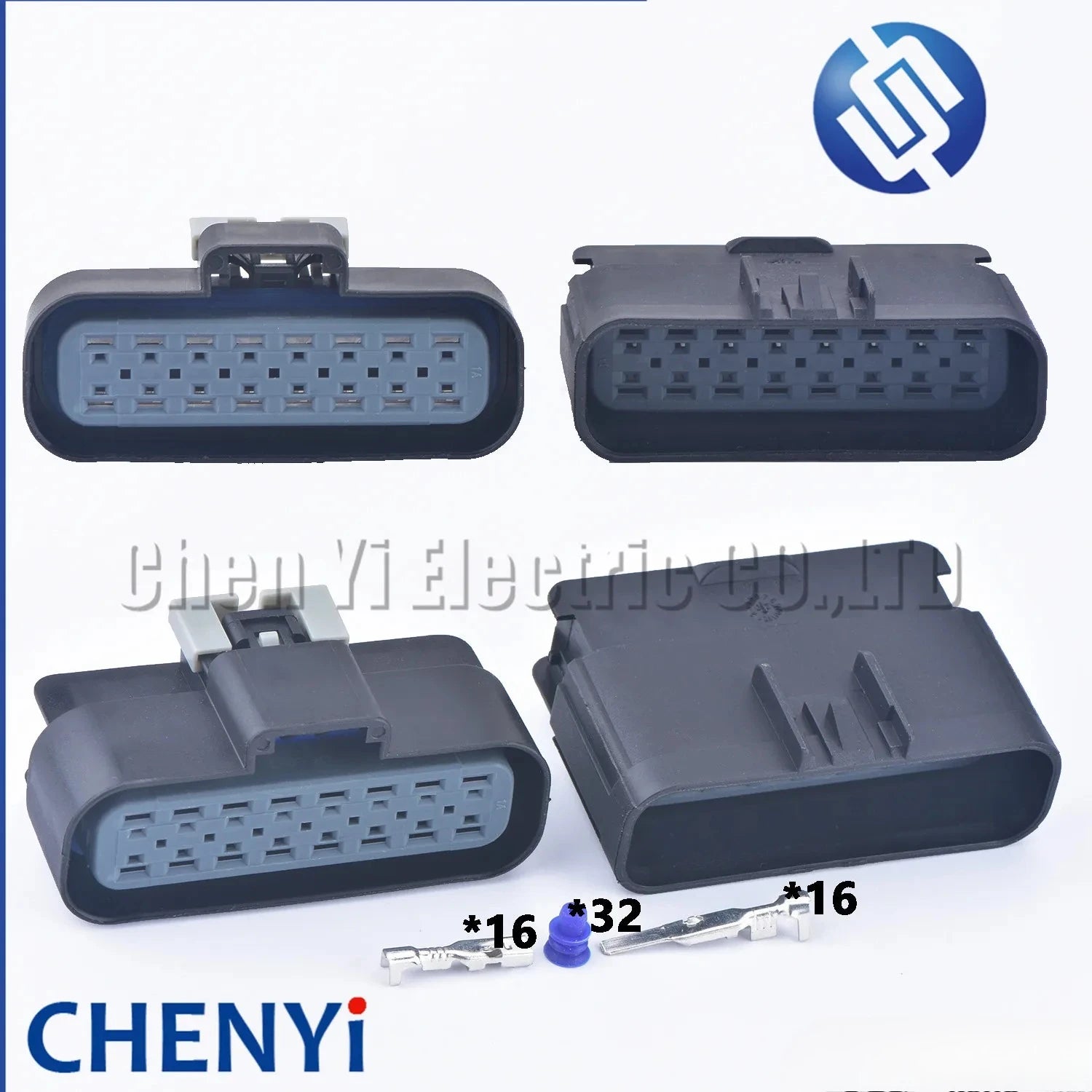 16 Pin 2.8mm series male or female Automotive waterproof connector housing plug harness connector 15326667 15326666