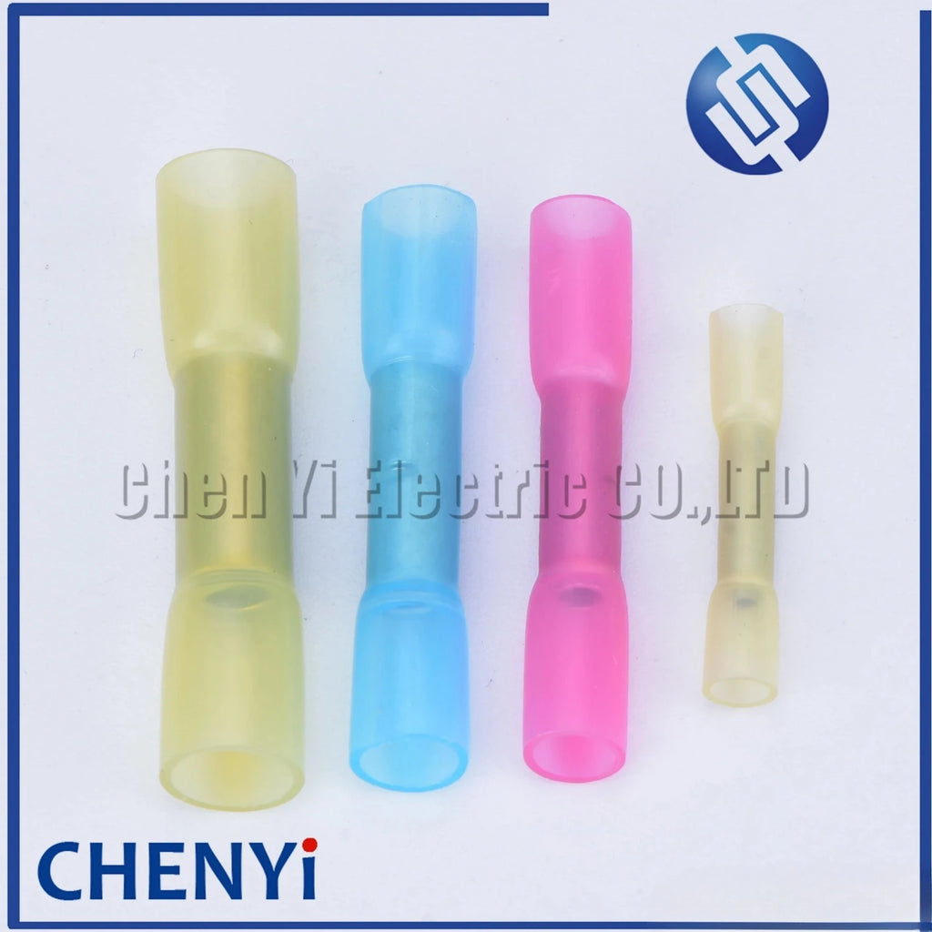 Heat shrinkable waterproof middle terminal wire joint connector  insulated cold pressed terminal For BHT0.5/1.25/2.0/5.5