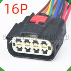 16-Pin Auto Connector Connectors Headlight Light harness 33472-1601 33482-1606 headlight