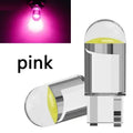 Car LED COB Bulb T10 W5W Signal Light 12V 7500K White Auto Interior Dome Reading License Plate Lamps Wedge Side Bulbs Amagi