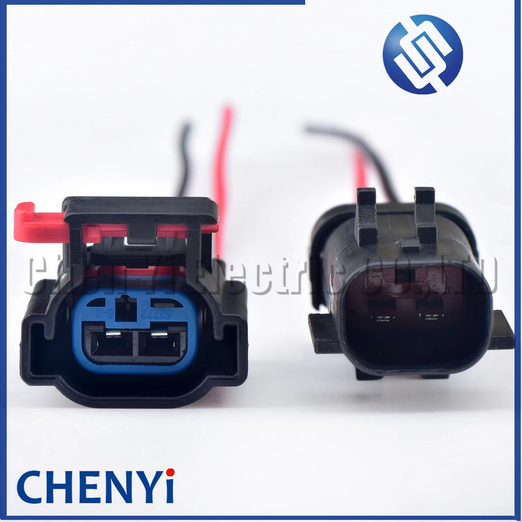 2 Pin Auto waterproof connector Exhaust temperature sensor Wire harness plug 54200220 54200210 4902912 For Cummins Auman Jeep
