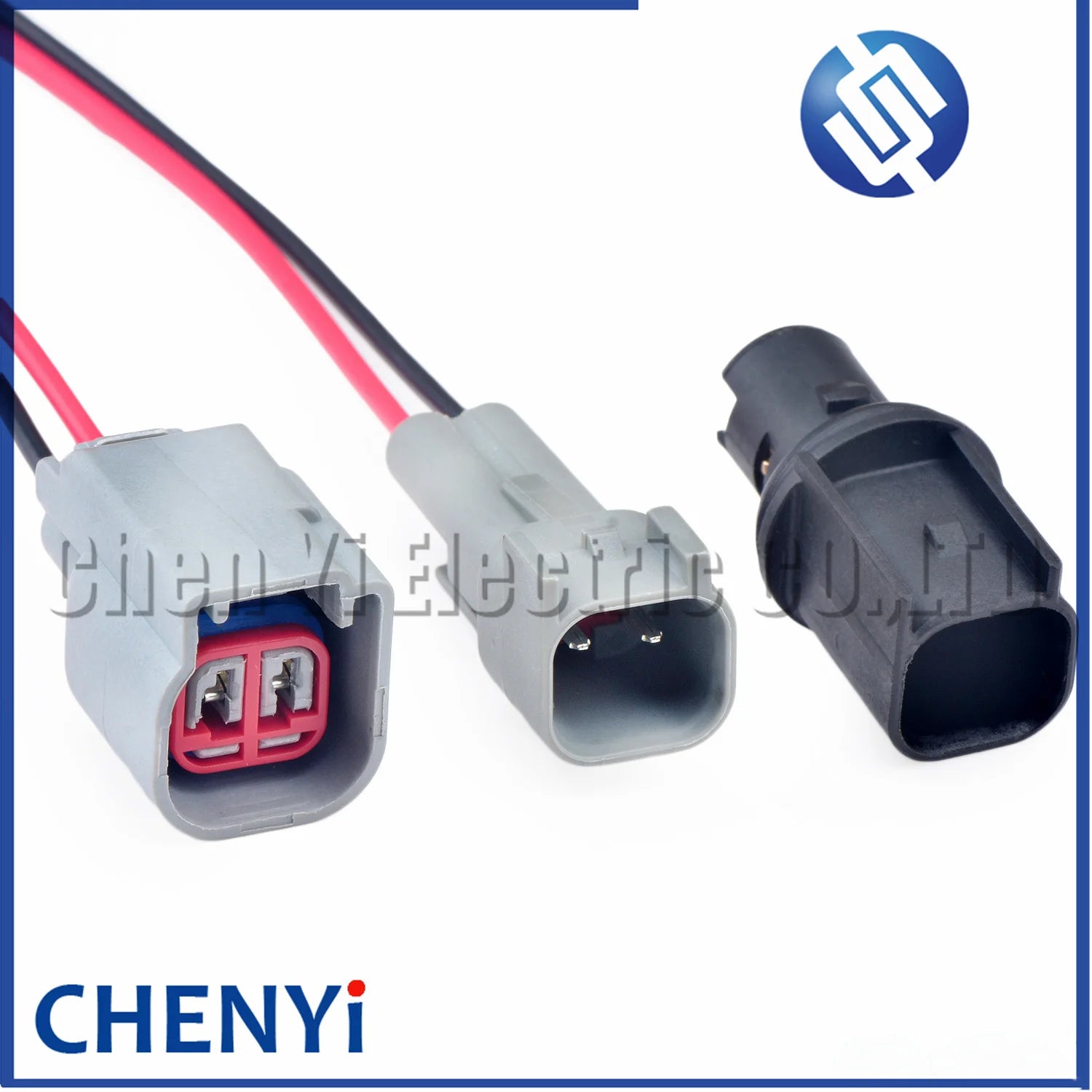 2 Pin Car Connector License plate lamp Fog Lights Bulb Holder Socket plug 6R3Z-13411-BA For Ford Focus Mustang Mondeo Carnival
