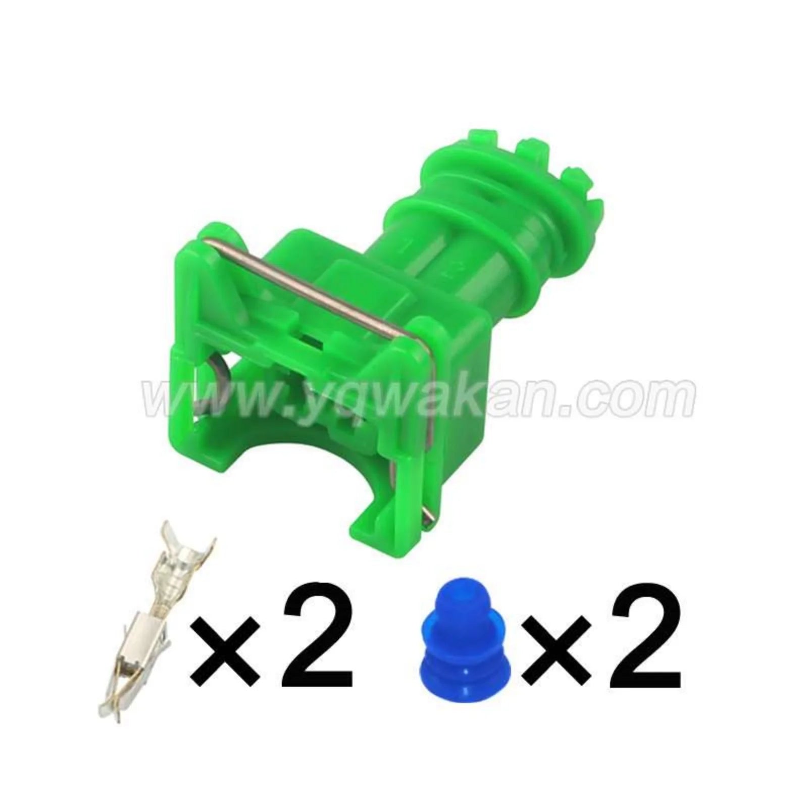 2-PIN Connector Waterproof 3.5mm Male Female Connectors Cable Plug Wiring Harness For Car 1-144545-0 282189-1
