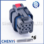 6 Pin Excavator Camshaft sensor plug Oil pressure atmospheric pressure sensor connector 776433-3 776433-2 776433-1 For Carter