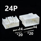 24 Pin Automotive connector Radio CD player harness plug MG644419 For Hundai Kia Car mounted DSP amplifier