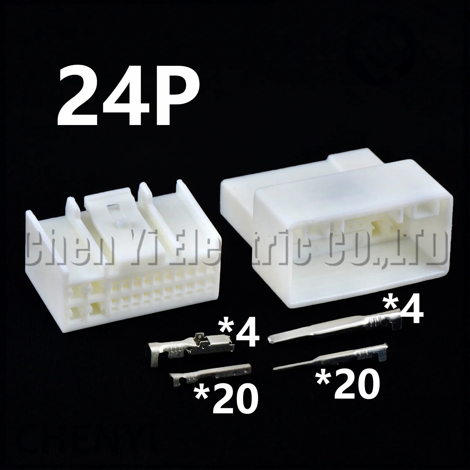 24 Pin Automotive connector Radio CD player harness plug MG644419 For Hundai Kia Car mounted DSP amplifier