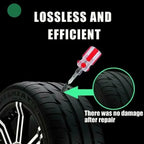 Tire Repair Nails Kit For Car/Motorcycle Fast Self-Service Tire Repair Tools Screw Repair Plugs With Box And Screwdriver Amagi