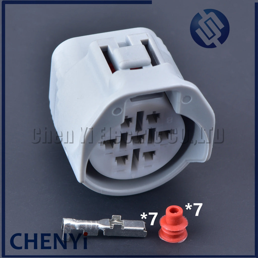 7 Pin Auto Connector Headlight Lamp Assembly Fog lamp plug 6189-0127 6188-0067 90980-10931 For Toyota Camry Lexus Mazda Honda
