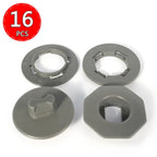 Car Floor Mat Clips Holder Grip Carpet Fixing Clamp Buckle Double Layer fFoot Pad Rotary Fastener Anti Skid Retainer Resistant