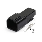 5sets DT06-2S-E004 DT04-2P-E004 Deutsch type automotive waterproof connector 2p male busbar plug with terminal