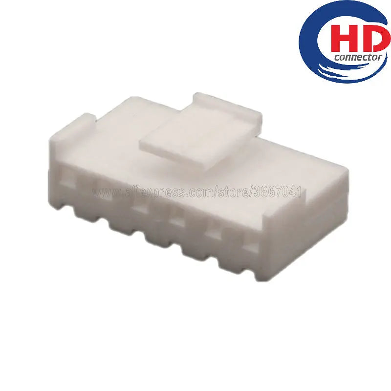 6pin auto waterproof electric plastic wire harness connector VHR-6N/YH396-06V/1744036-6