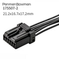 1 Set 6 8 12 16 20 Pin 1.2mm Sheathed Car Window Lifter Plug Connector Wire Harness 174047-2 174045-2