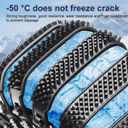 Snow Chain Widen Thicken Car Tire Crawler Type Plastic Anti-skid Chain Winter Wheel Tyre Anti-Slip Ties Emergency Tools Amagi