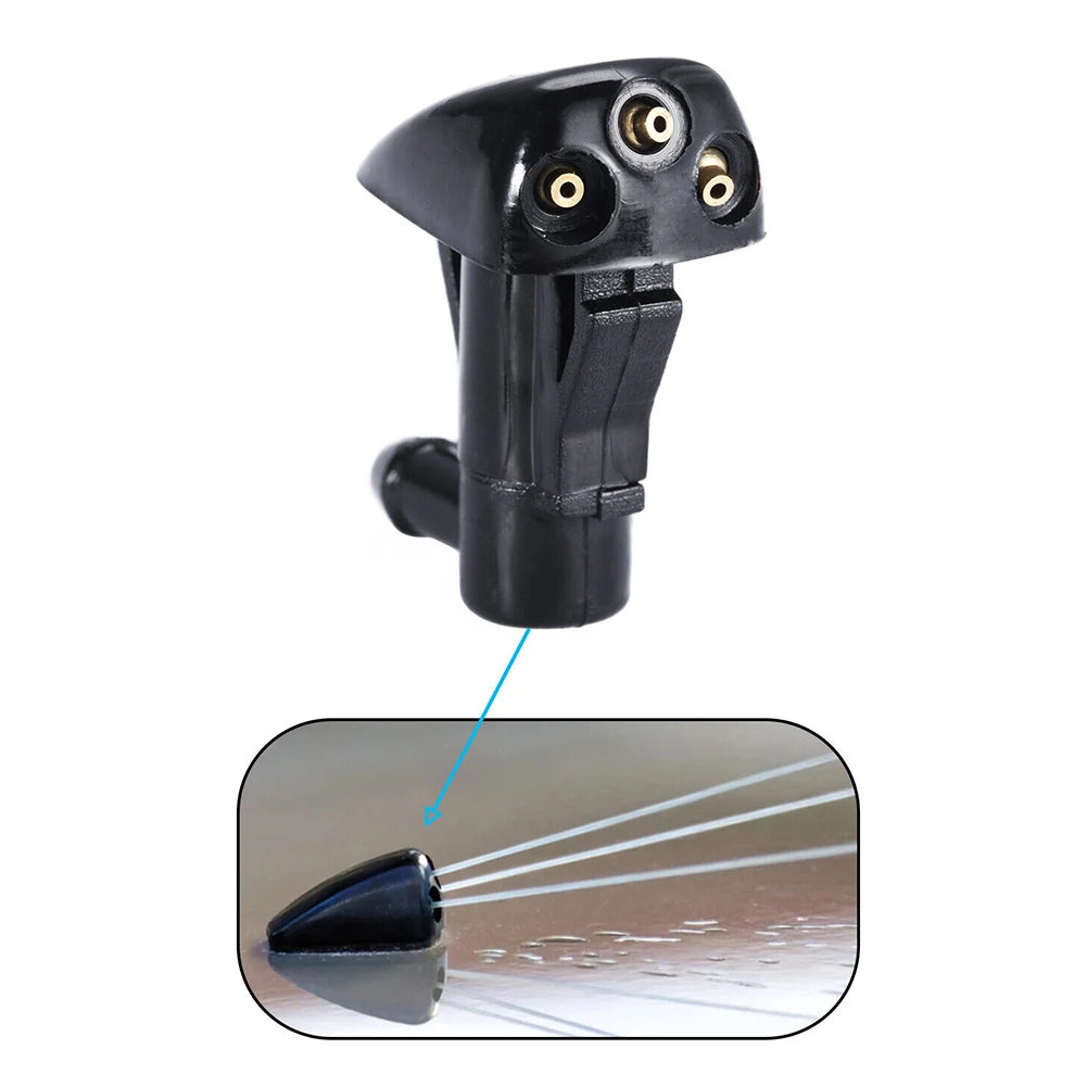 2Pcs Car Windscreen  Washer Jet  Spray Nozzle  For Hyundai For Tucson 986302E100 Dual Holes Windshield Nozzle Water Spray Jet