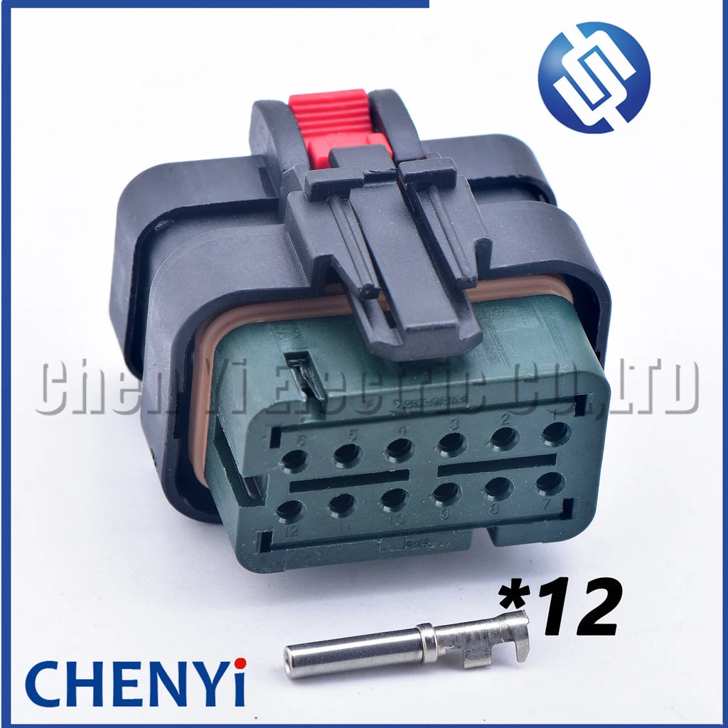 12 Pin Engine Injector Connector Sensor Plug 776437-4 776533-2 776437-3 776437-1 776437-1 776437-2 776437-3 776437-4 For Carter