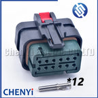12 Pin Engine Injector Connector Sensor Plug 776437-4 776533-2 776437-3 776437-1 776437-1 776437-2 776437-3 776437-4 For Carter
