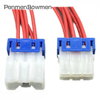 1 Set 6 Pin Car Blower Speed Control Resistor Plug Wiring Harness Electrical Connector for PH772-06015 PH776-06015