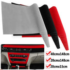 40x148cm Self Adhesive Car Interior Soft Velvet Fabric Velour Felt Sticker Vinyl Film DIY Handmade Car Decoration