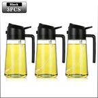 Glass Oil Spray Can Can Spray Dual-use Kitchen Utensils Glass Oil Bottle Press Type Spray Kitchen Tools Outdoor Barbecue Amagi