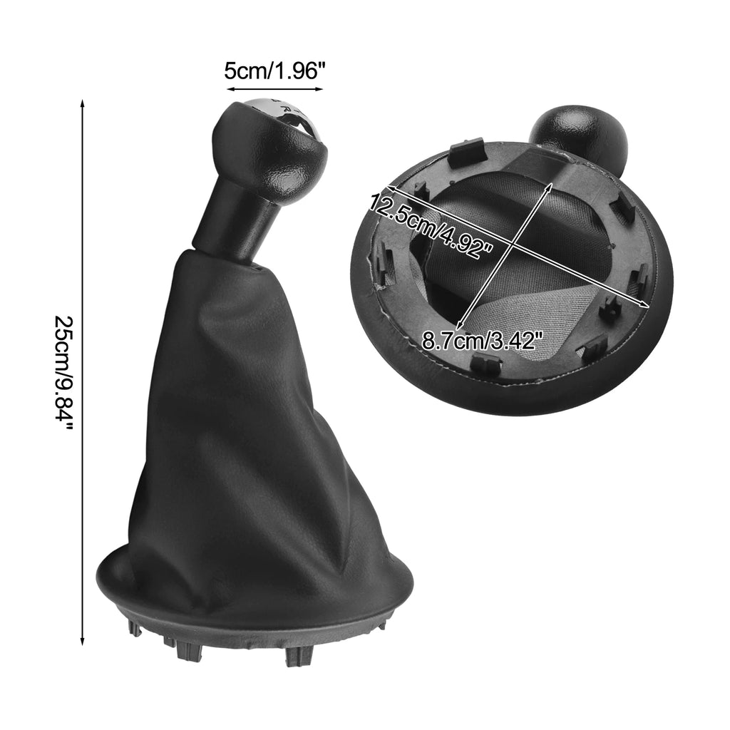 1x 5 Speed Car Auto Shift Knob Handball & Dust Jacket Kit For C3 For Berlingo Car Gear Shift Knob Lever Handball Interior Parts