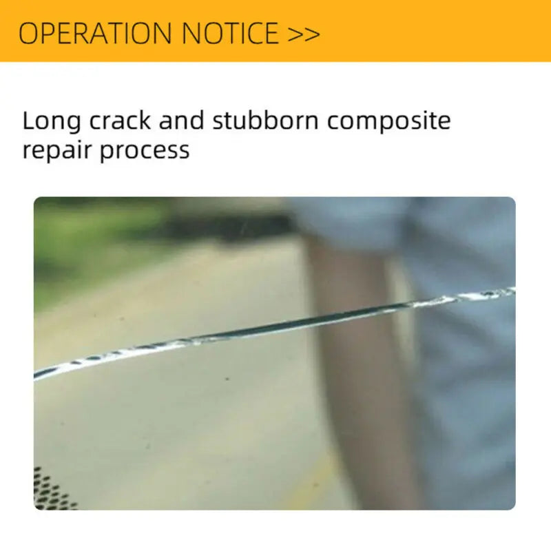 5PCS Automotive Windshield Glass Crack Nano Repair Fluid Car Resin Scratch Crack Restore Fluid Glass Curing Glue Car Accessories