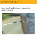 5PCS Automotive Windshield Glass Crack Nano Repair Fluid Car Resin Scratch Crack Restore Fluid Glass Curing Glue Car Accessories
