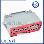 24 Pin Car CD power amplifier DSP connector headlight control module C2129 plug 30700-1244 0-1563340-1 1563339-1 For Buick Ford