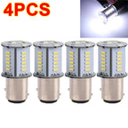 1/4pcs 1157 Strobe Brake Light Streamer BAY15D P21/5W DRL Reversing Parking Turn Signal Stop Tail Lamp for Auto Motorcycle