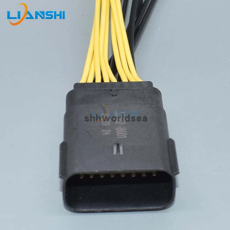 For Ford Fiesta Focus Mondeo Sharp headlamp plug male busbar connector 33482-1601 33472-1606