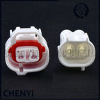 2 Pin auto injector connector rear license plate lamp Clearance Lamp Plug 90980-11156 6189-0031 90980-11155 6189-0451 For Toyota