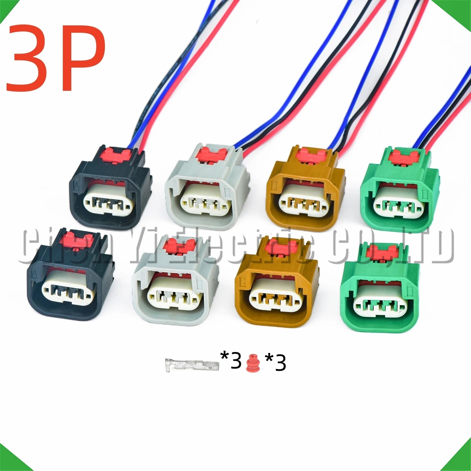 3-pin auto connector connector connectors signal pressure camshaft position sensor sensor
