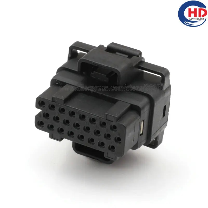 24pin auto waterproof electric plastic wire harness connector Engine wave box gearbox computer board plug 4-1437287-5/6