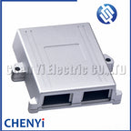 24Pin/48Pin ECU shell Aluminum PCB Box with auto connector plug car on-board controller panel circuit board connectors with Pin