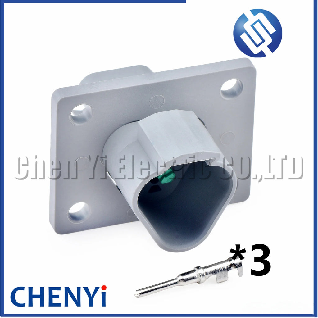 3 Pin Automotive Waterproof Connector Male or Female Wire harness plug DT06-3S DT04-3P DT04-3P-L012 For Deutsch DT series