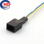 2 Pin Connector Unsealed 0.6mm Series Male Female Connector Cable Plug Motorcycle Electrical Harnesses Wiring Harness 02HEB-B-B
