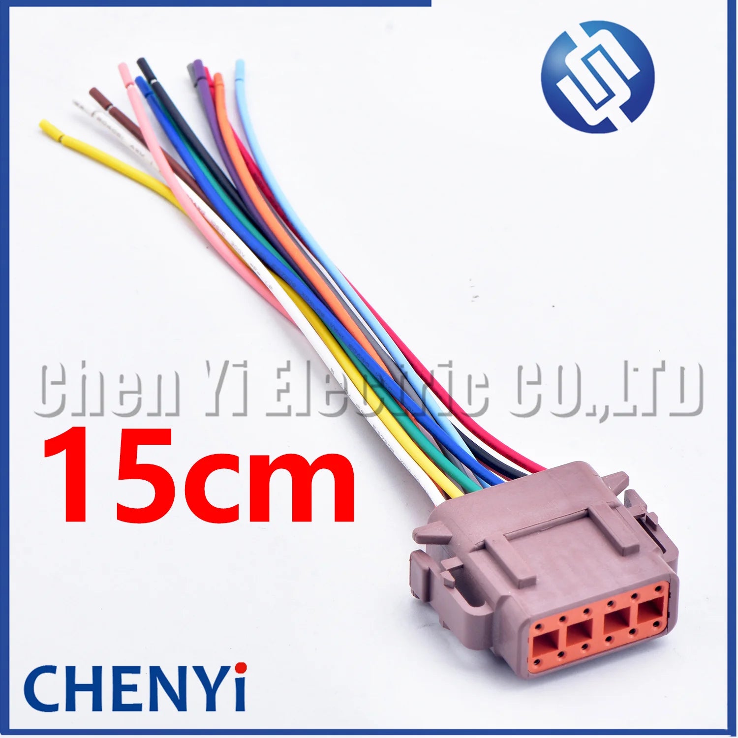brown Deutsch 12 Pin Sealed waterproof connector DTM06-12SD DTM04-12PD Automotive Connector Heavy Truck Wiring Harness Plug