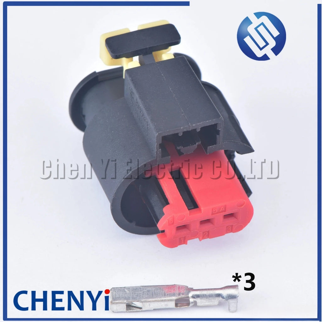 3 Pin Auto waterproof Connector Ignition coil plug Camshaft position sensor Wire harness plug 1-284425-1 1-284425-2 1-284425-3