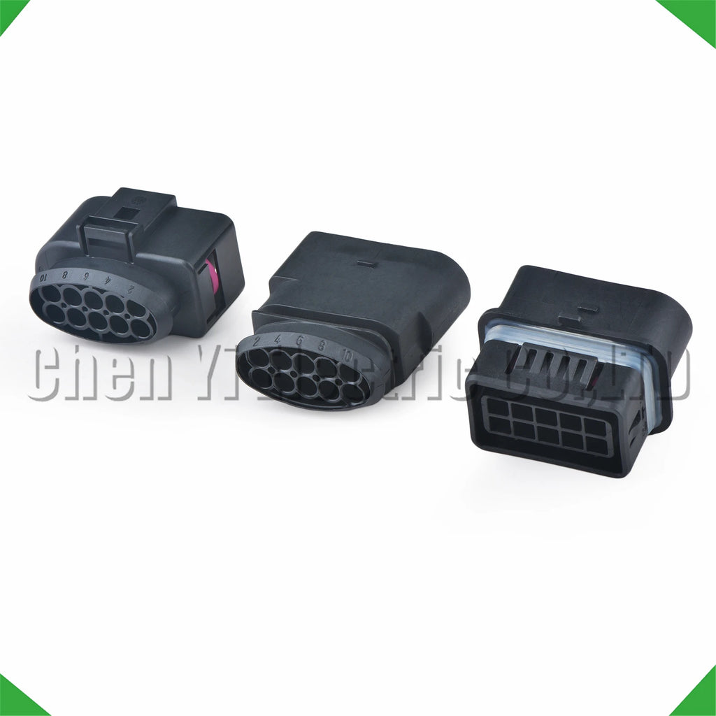 10-Pin Auto Connector Automotive Connectors Halogen headlights harness 1J0973835 1J0973735