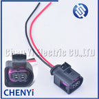 2 Pin Automotive waterproof connector fuel injector Wiring plug 4D0971992A 4D0971992B 4D0971992