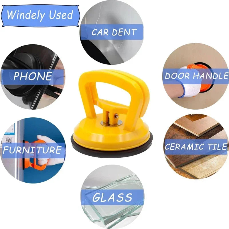 Car Minor Dent Repair Suction Cup Tool Kit - Vehicle Dent Puller Set for Diagnostic and Inspection - Various Materials Amagi