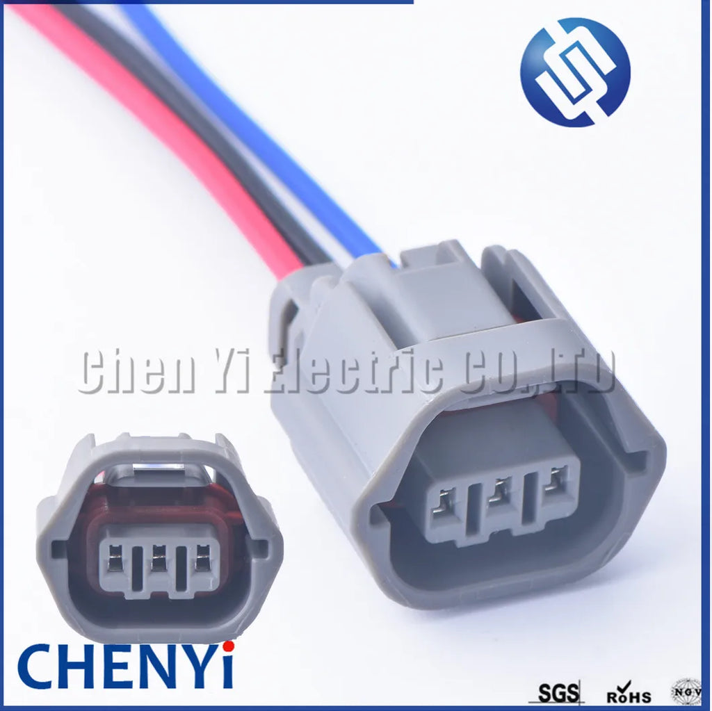 3 Pin Wheel Speed Sensor Connector Socket EVO Mivec Camshaft Sensor Plug pigtail For Hyundai Kia Suzuki Mazda Nissan MG641234-5