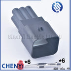 6 Pin male or female Automotive Vacuum pump connector car Brake pump plug 936294-2 936257-2 With Terminal For Hyundai i30n Kia