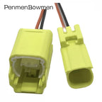 1 Set 2 Pin Car Impact Electrical Cable Connectors Female Wire Harness Plug 7C83-0651-70 90980-12698 7283-0651-70