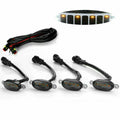4Pcs Front Grille LED Light For Jeep 2003 To 2021 Front Grille LED Light Raptor Style Grill Car Accessories