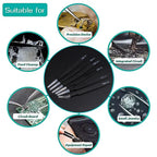 Anti-Static Stainless Steel Tweezers Precision Maintenance Industrial Electronic Repair Tool Car Body Sheet Metal Repair Tools